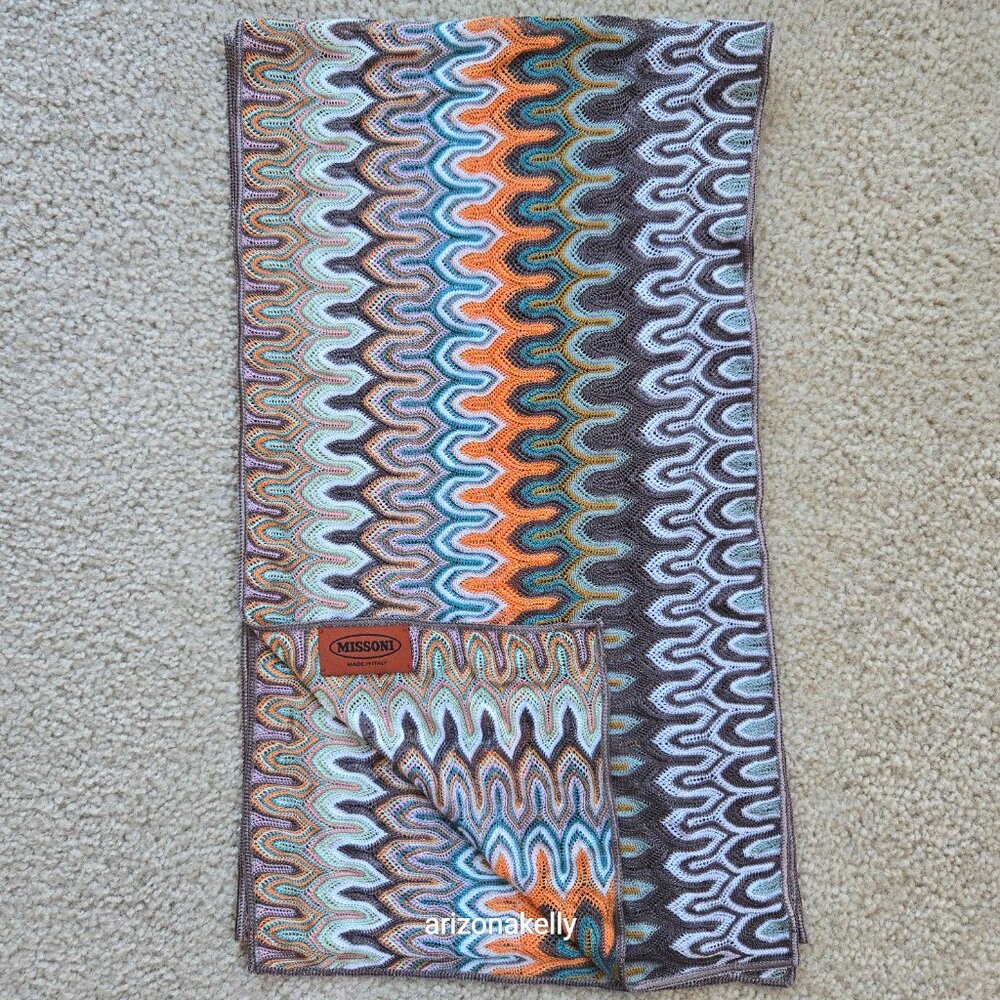 NWOT Missoni Crochet Open Weave Scarf